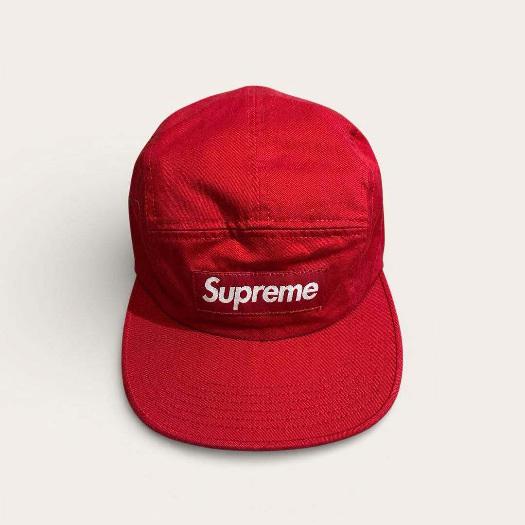 帽子 2016 supreme Washed Chino Twill Camp Cap