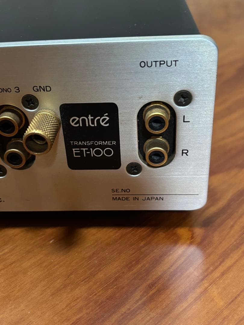 ENTRE アントラー ET-100 昇圧トランス　ジャンク品