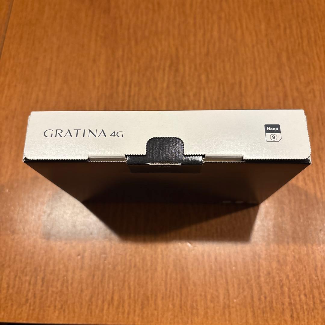 au GRATINA 4G KYF31 ブラック 新品未使用　SIMロック解除済