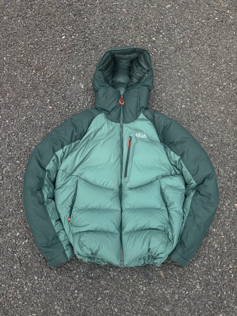 rab ダウンジャケット ターコイズ Columbia mont-bell似
