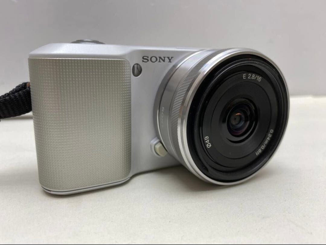 SONY NEX-3 αミラーレス一眼カメラ+ 単焦点レンズ