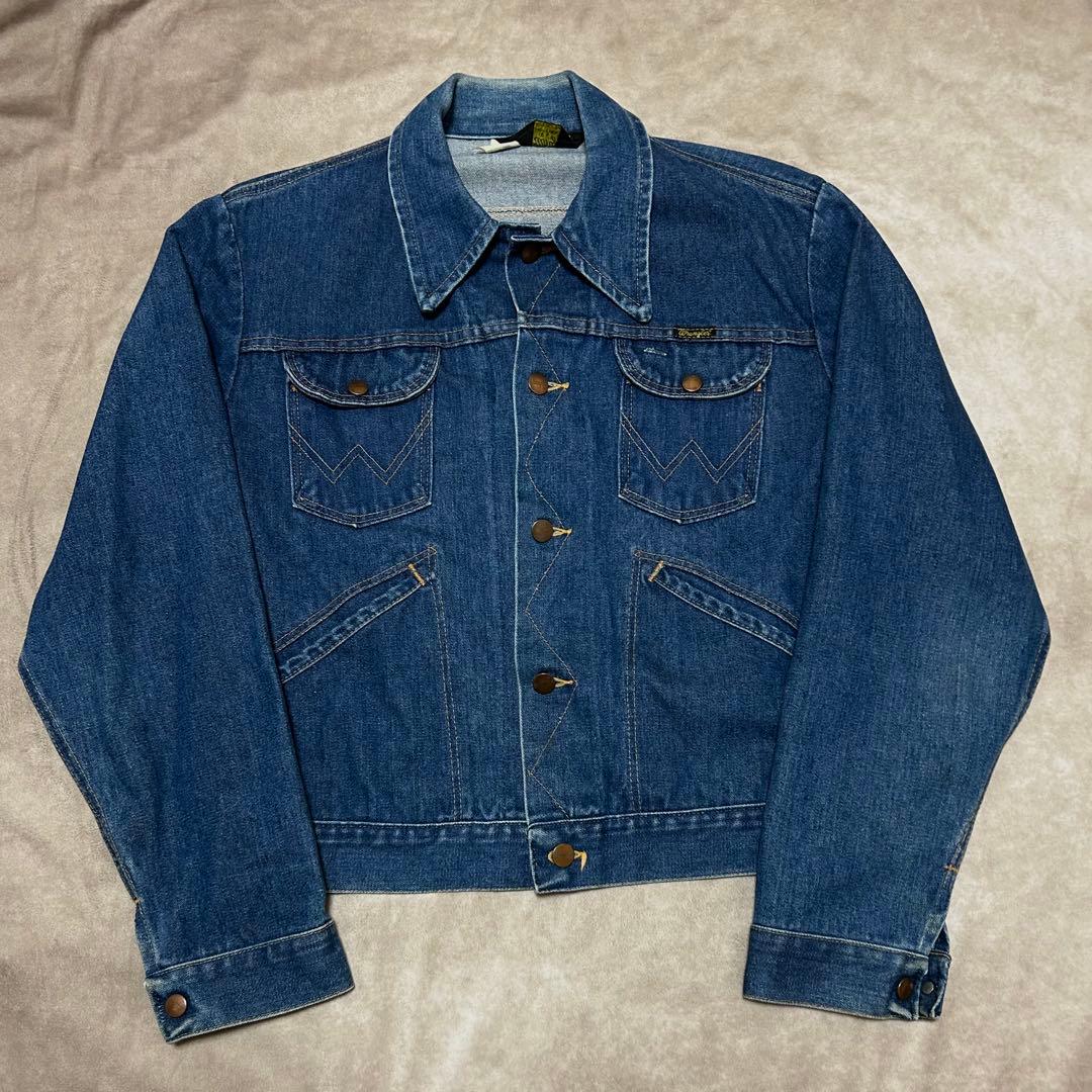 70s 80s Wrangler 126MJ デニムジャケット USA製 リアム