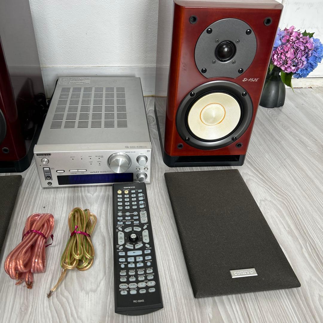 ONKYO オンキョー　DVD/CDプレーヤーシステム