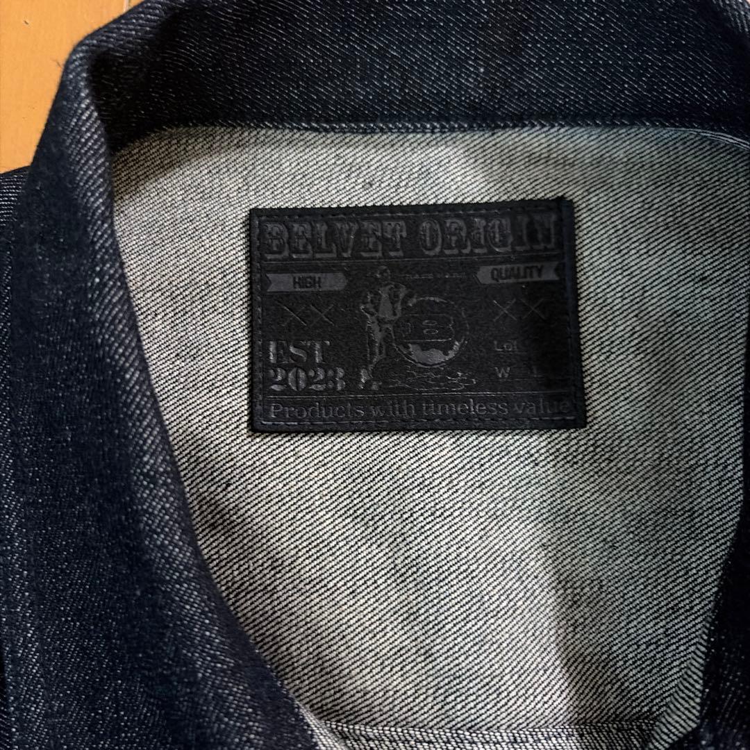 BELVETリジットデニムジャケット