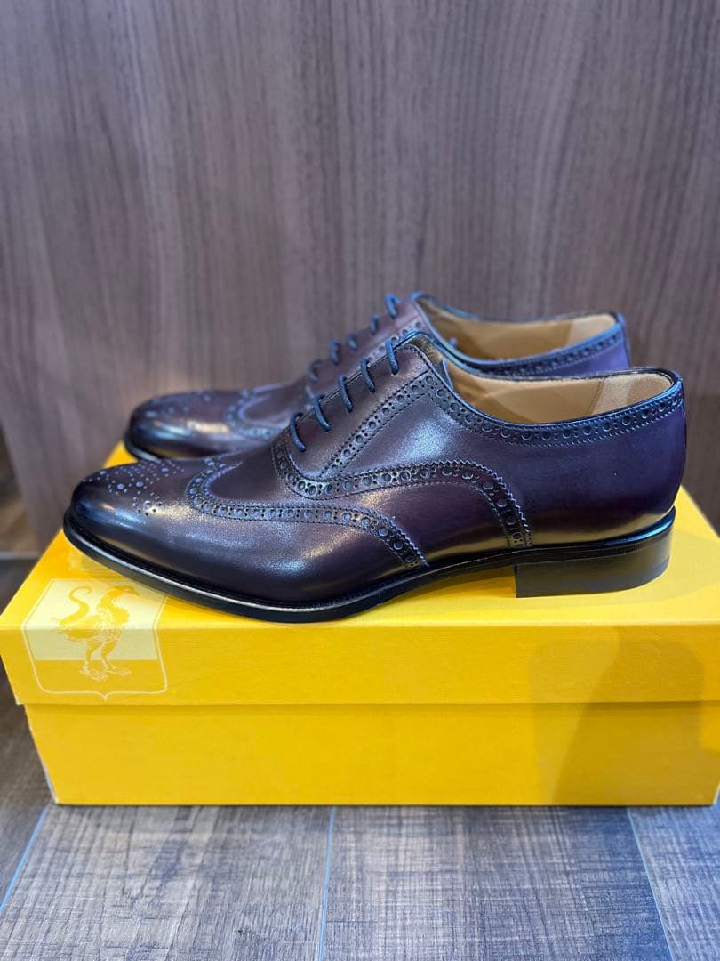 Ssilence様　フランチェスコべニーニョ　ウイングチップ　UK7.0