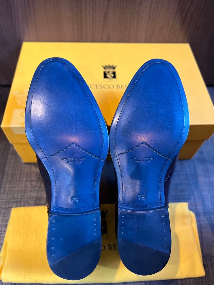 Ssilence様　フランチェスコべニーニョ　ウイングチップ　UK7.0