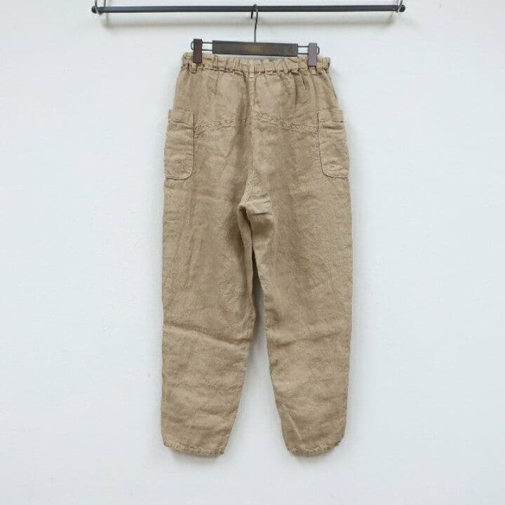 tumugu ソリトリネンイージーパンツ