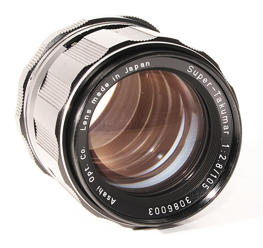 【良品+】Pentax Super-Takumar 105mm F2.8 MF