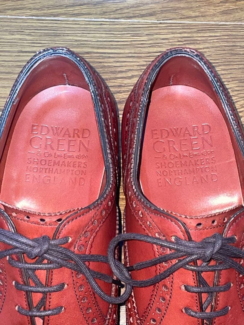 【レア】極美品 エドワードグリーン ファルカーク MTO品 6D 82ラスト