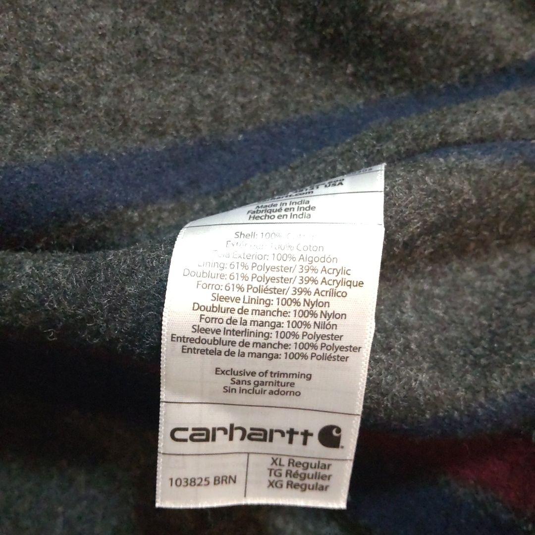 【美品】Carhartt カーハートダックチョアコート