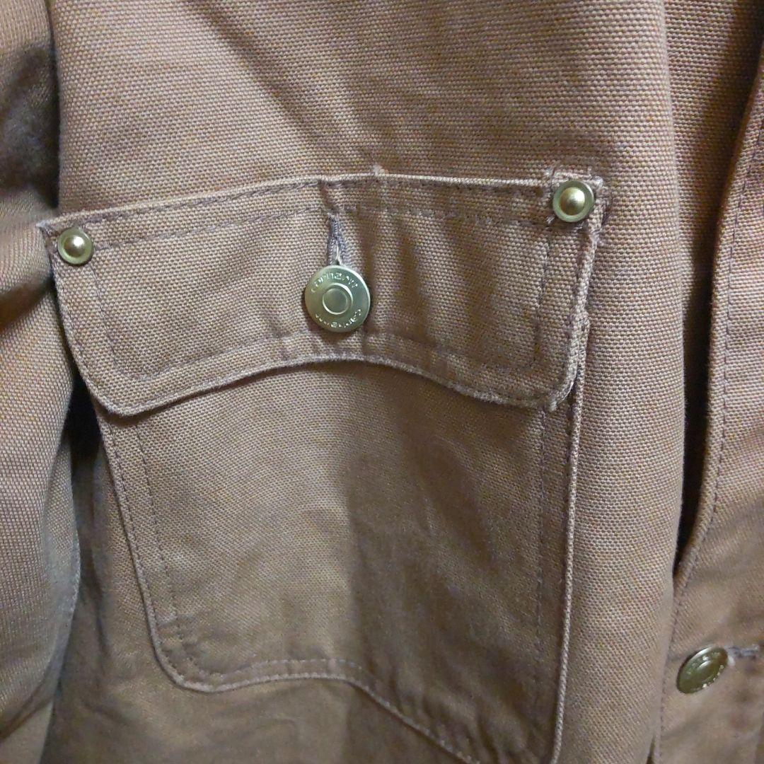 【美品】Carhartt カーハートダックチョアコート