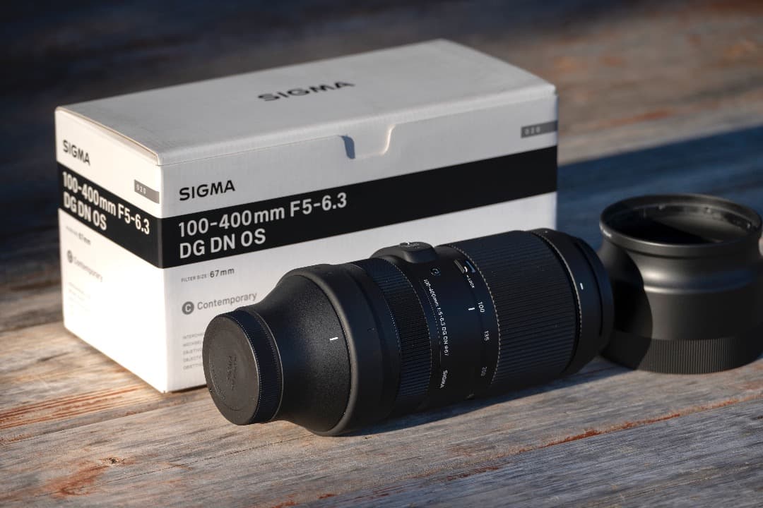 ほぼ新品SIGMA 100-400mm F5-6.3 DG DN SONY E
