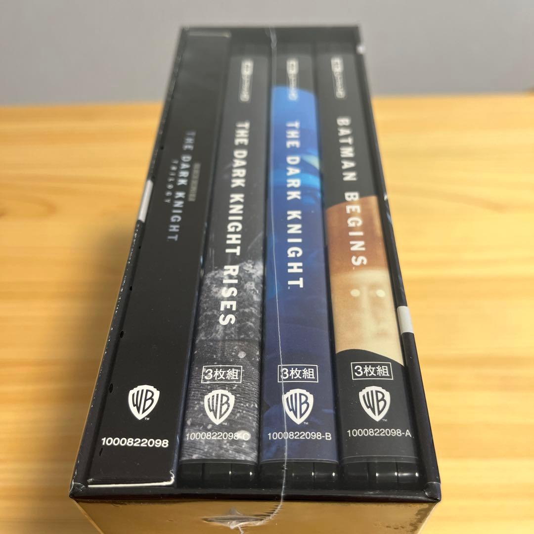 ダークナイト トリロジー コレクターズBOX 4K ULTRA HD&ブルーレ…