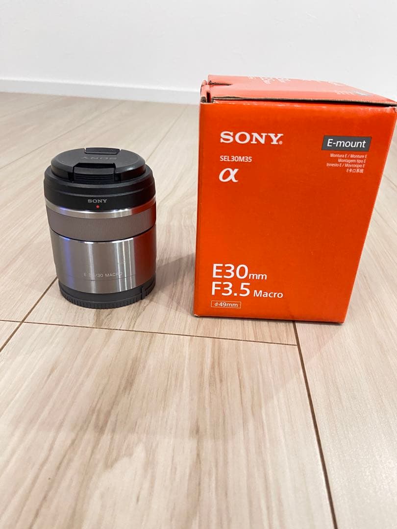 SONY E30mm F3.5 Macro レンズ