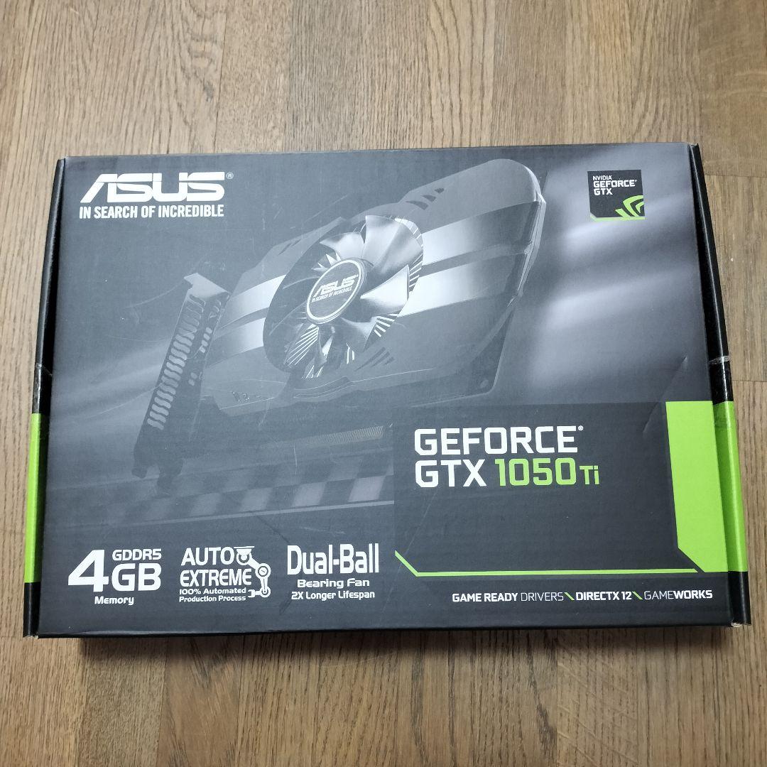 グラフィックボード・グラボ・ビデオカード ASUS GeForce GTX 1050 Ti 4GB