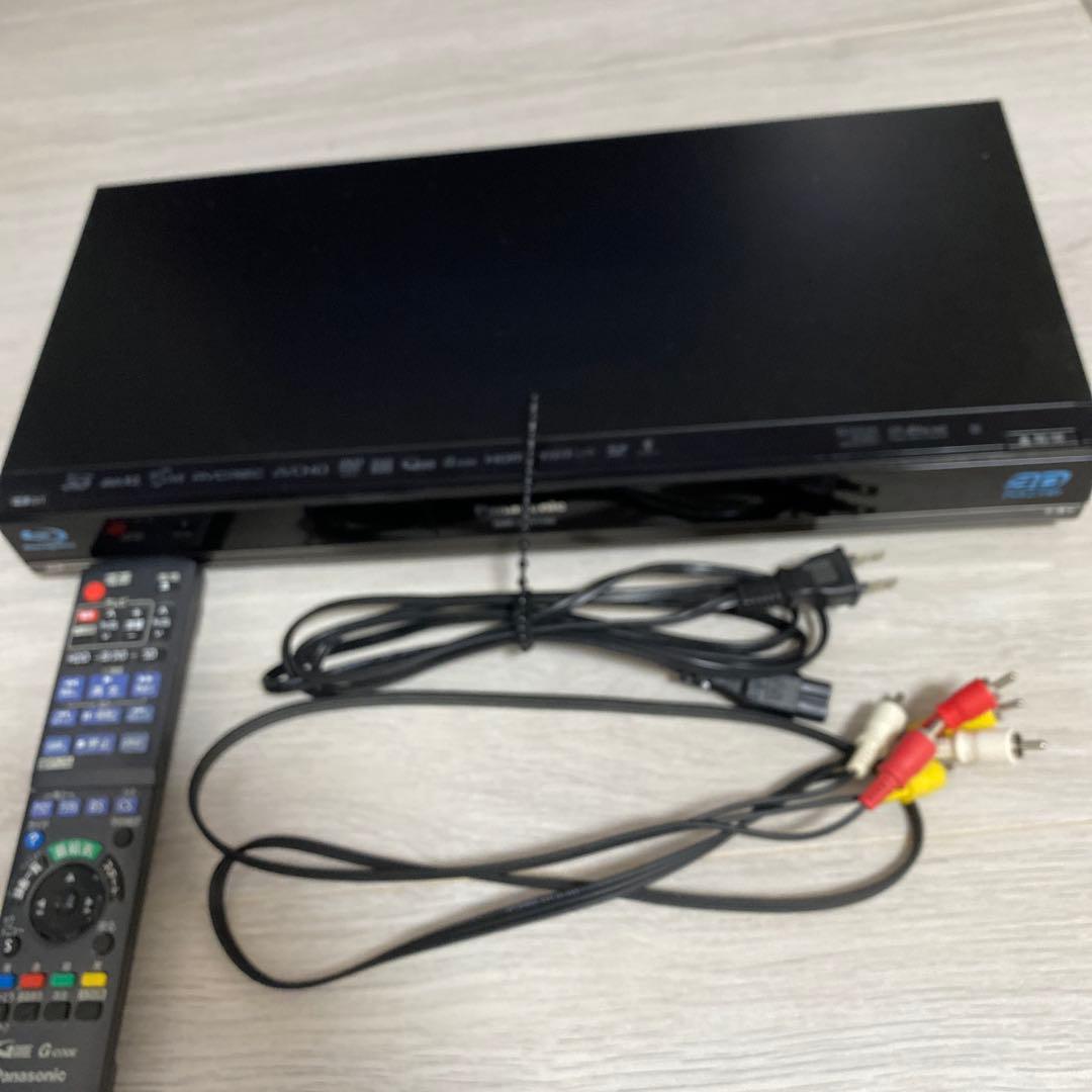 Panasonic ブルーレイレコーダー 2番組同時　500GB リモコンつき