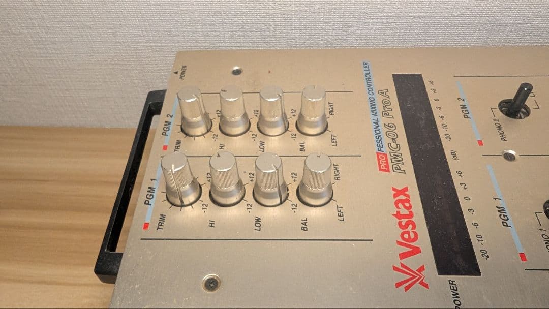 J*a様 Vestax PMC-06 ProA DJミキサー ジャンク