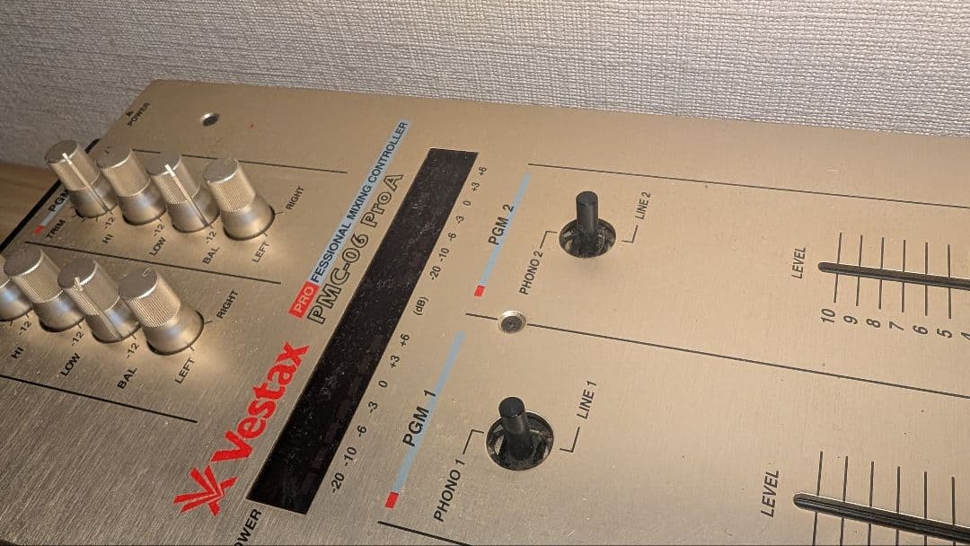 J*a様 Vestax PMC-06 ProA DJミキサー ジャンク