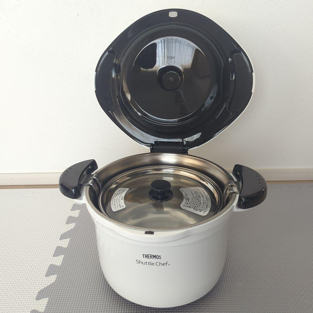 【未使用美品】サーモス シャトルシェフ 白 3L