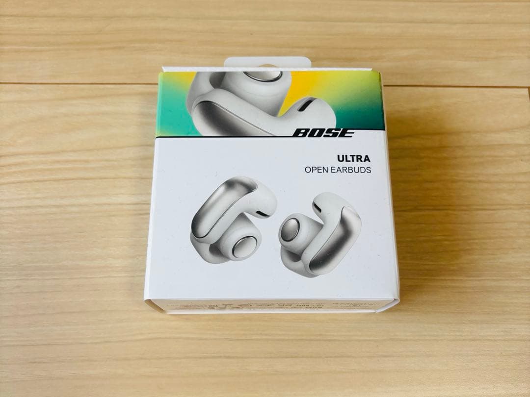 【美品】Bose Ultra Open Earbuds ホワイトスモーク