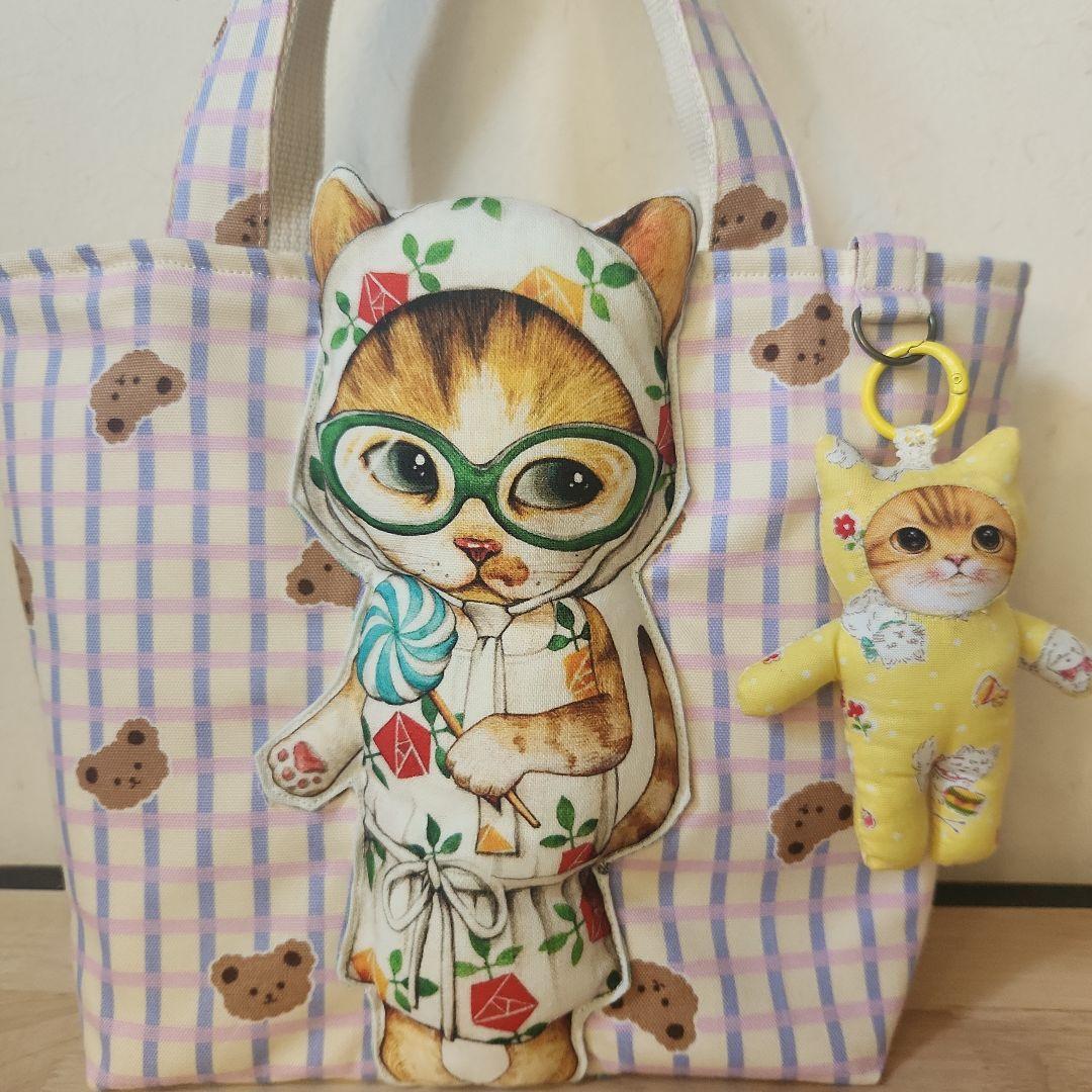 コヤンイサムチョン　にゃんにゃんサコッシュ　ハンドメイド