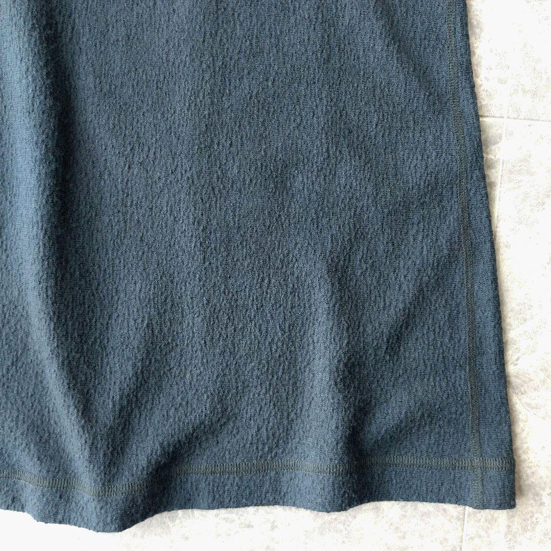 068 b-hana様 ヨーガンレール ウール タートルネック ニットワンピース