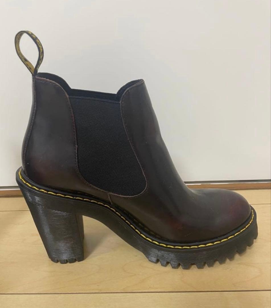 【Dr.Martens 】HURSTONレザーチェリーレッドUK5（24cm）