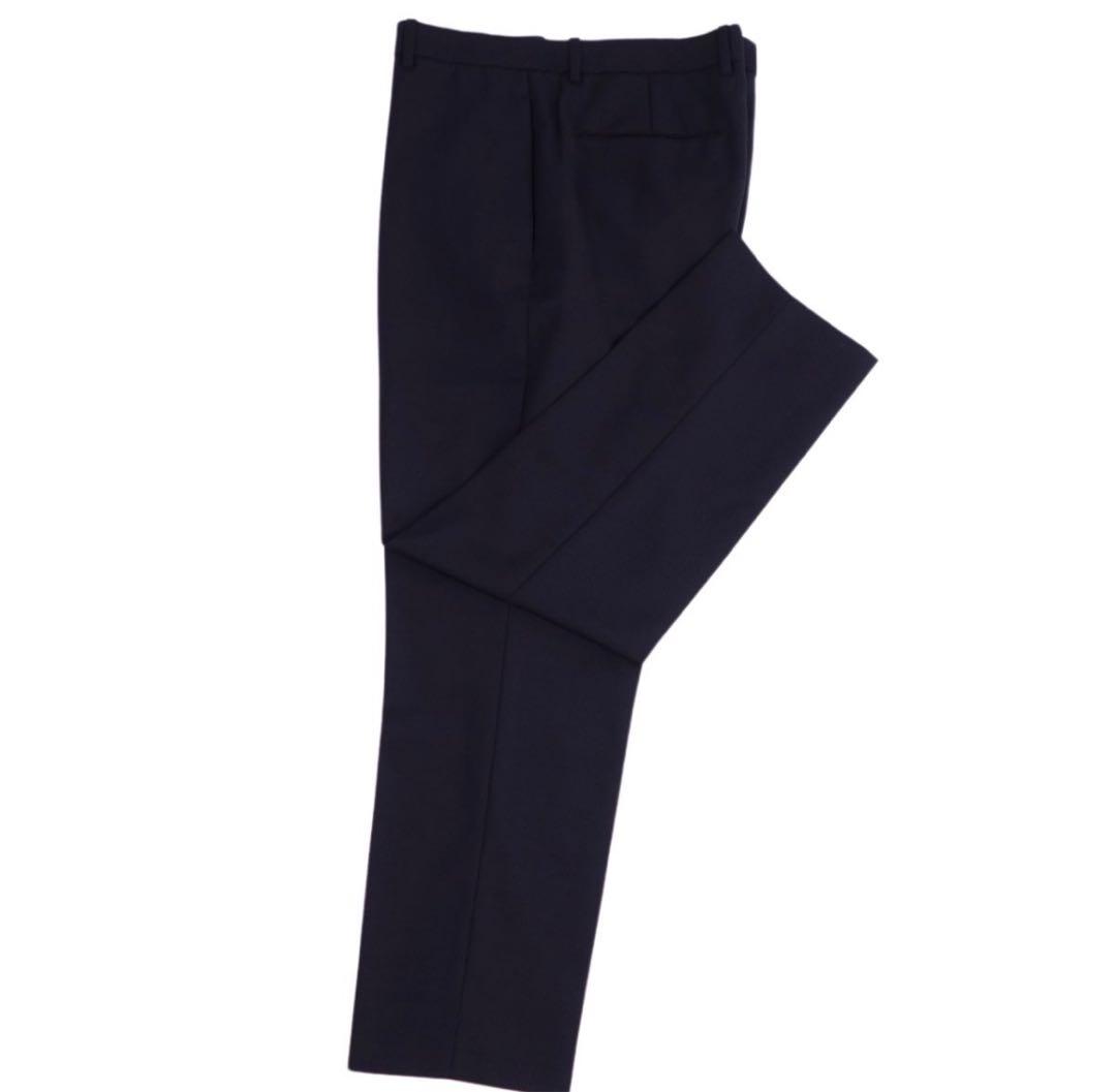 ジルサンダー スラックス ウール ネイビー 46 ルークメイヤー