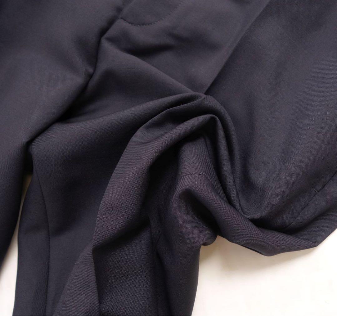 ジルサンダー スラックス ウール ネイビー 46 ルークメイヤー