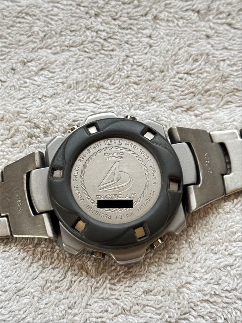 【ビンテージ】カシオMRG-1000TチタンフルメタルGショック