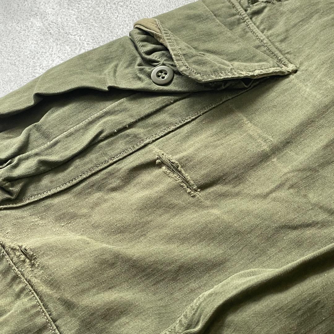 60s フランス軍 実物 M47 後期 カーゴパンツ カーキ Size13