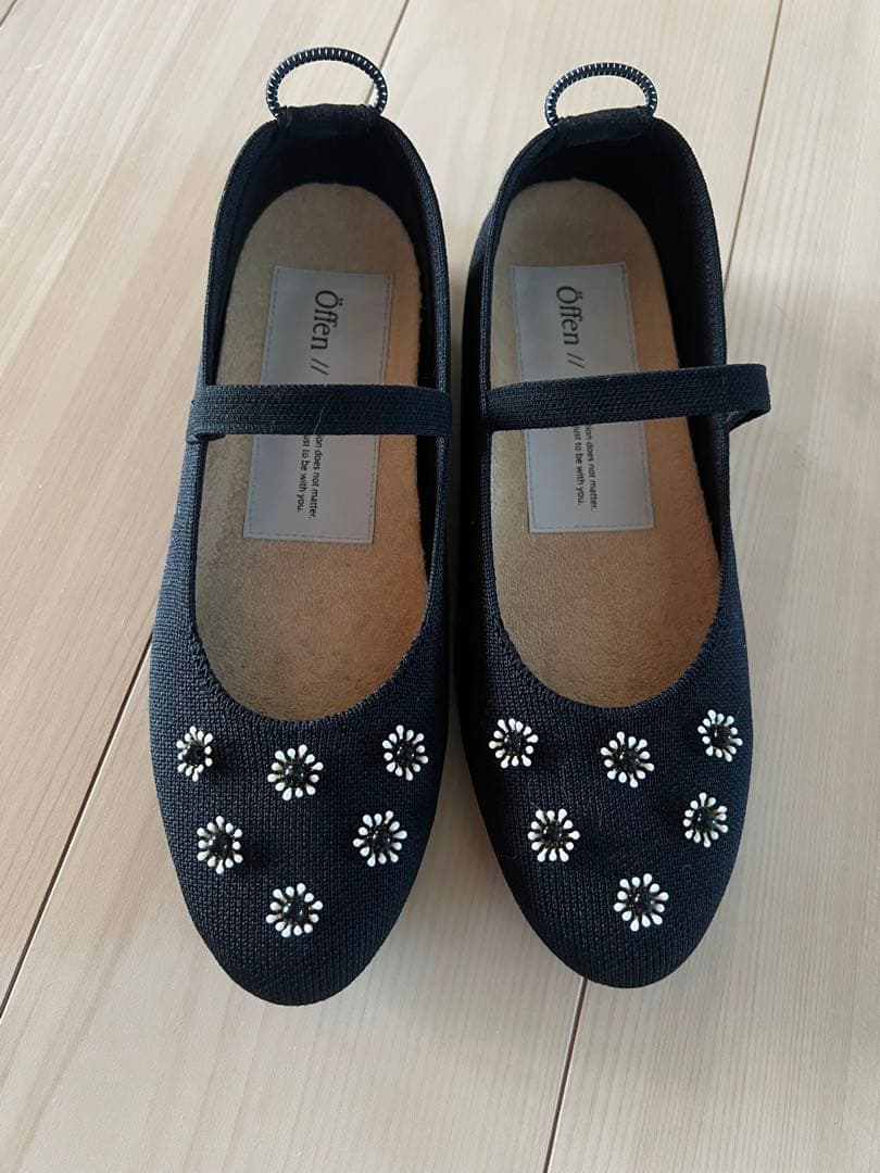 Offen ラウンドトゥメリージェーンパンプス