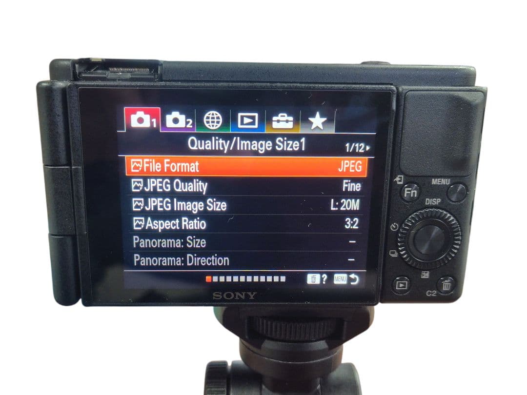 □SONY ZV-1 デジタルカメラ スタンド付き ※海外版