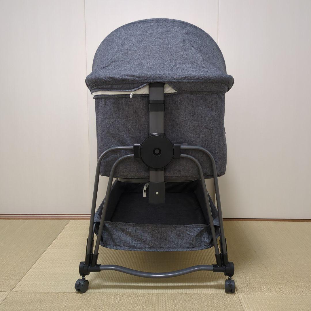 Kino Linpo ベビーベッド　グレー