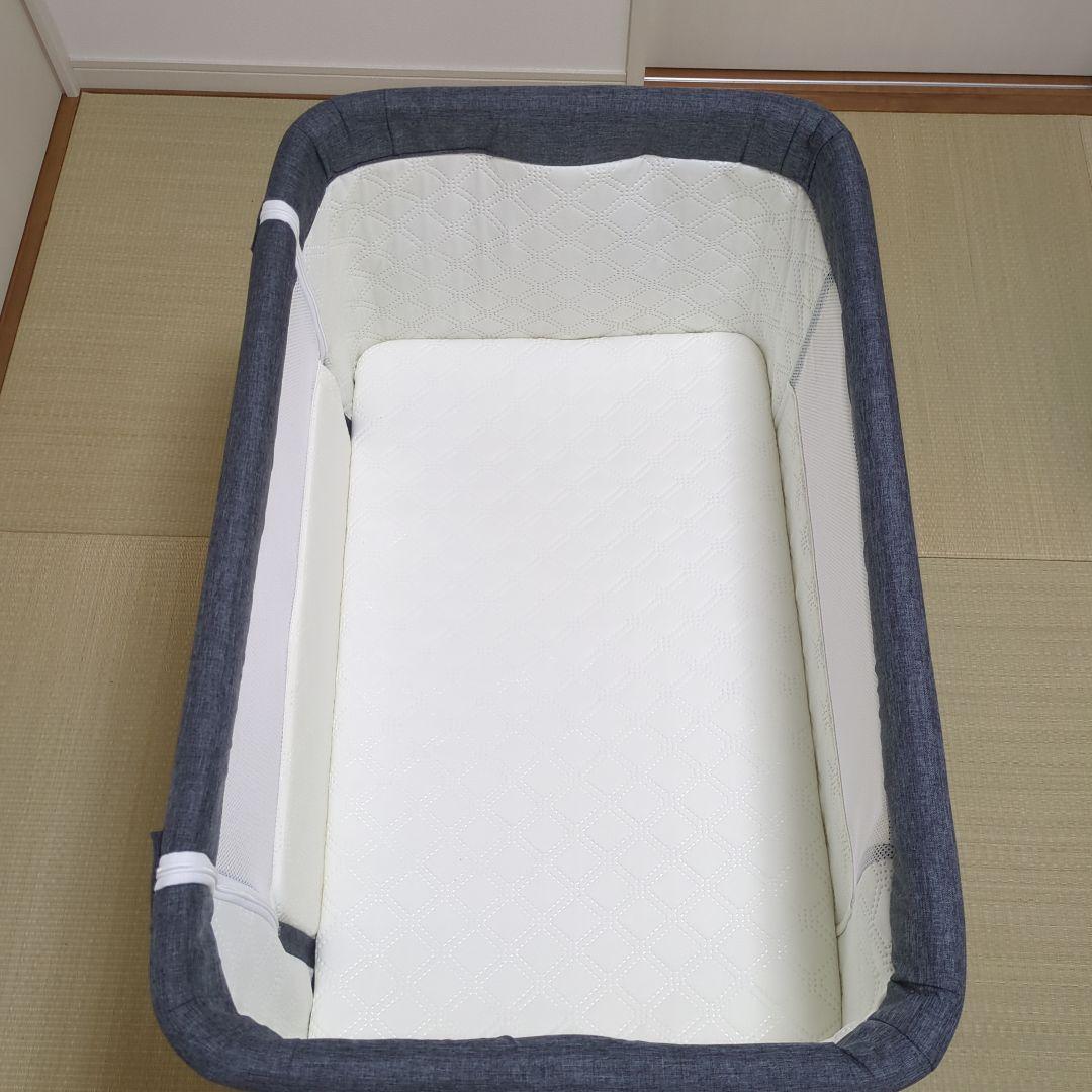 Kino Linpo ベビーベッド　グレー