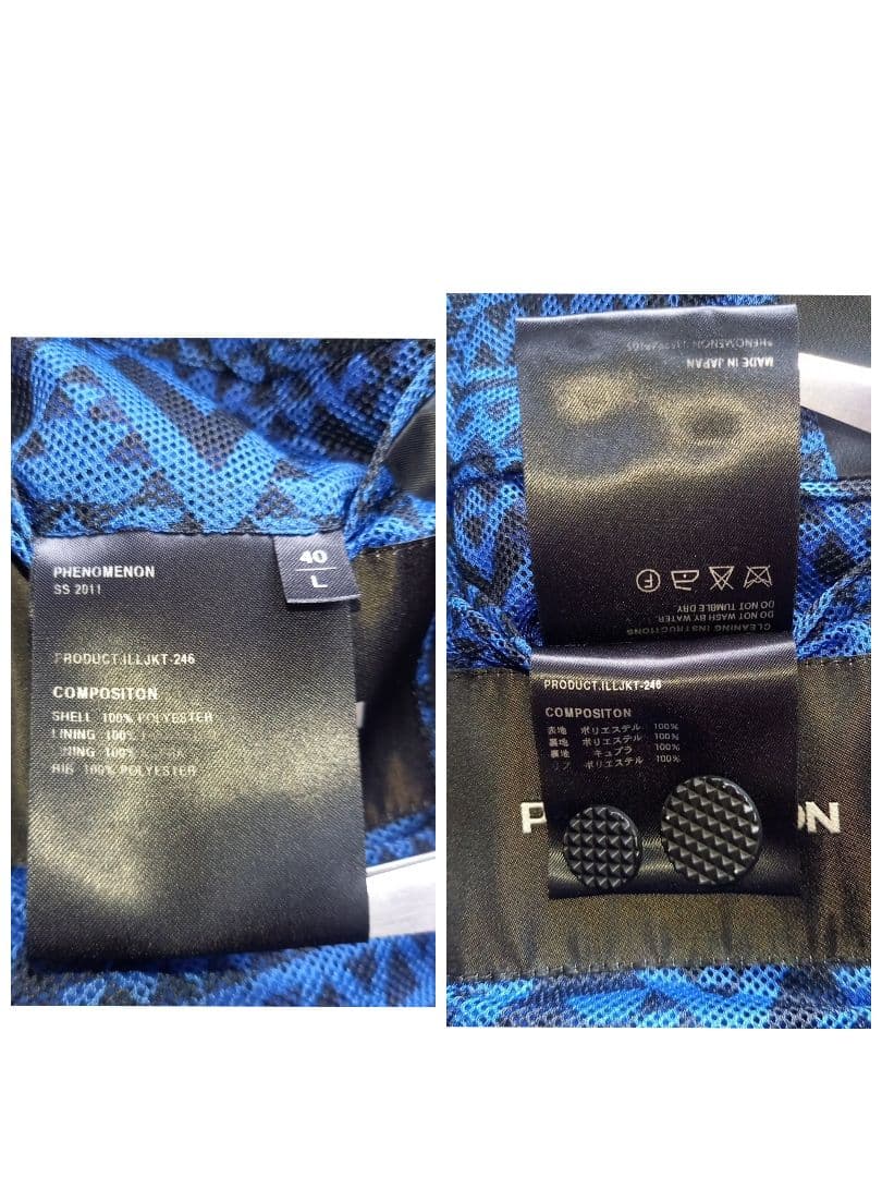 フォロ値 フェノメノン phenomenon デザイン テーラードジャケット