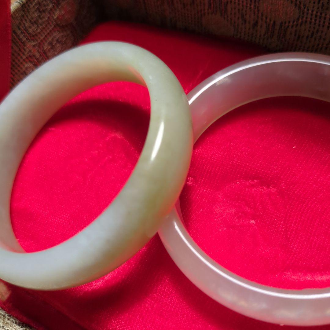 kikouさま専用 翡翠 バングル ２つセット