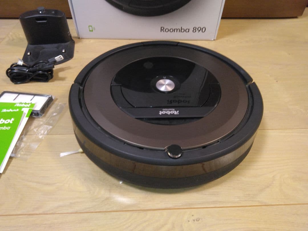 【使用70時間】ルンバ 890（2017年）専用個装箱 セットA