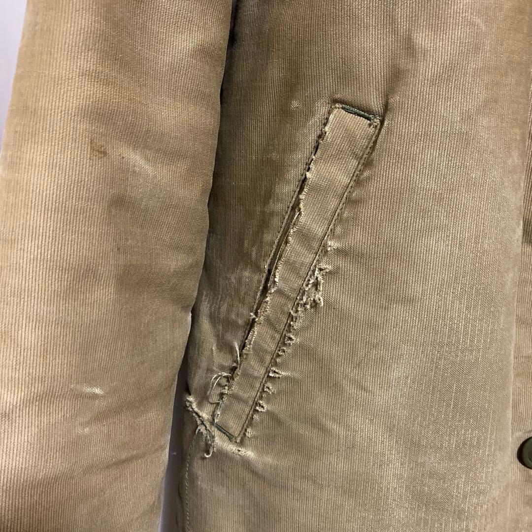 N-1デッキジャケット　ヴィンテージ　実物　50s ミリタリージャケット