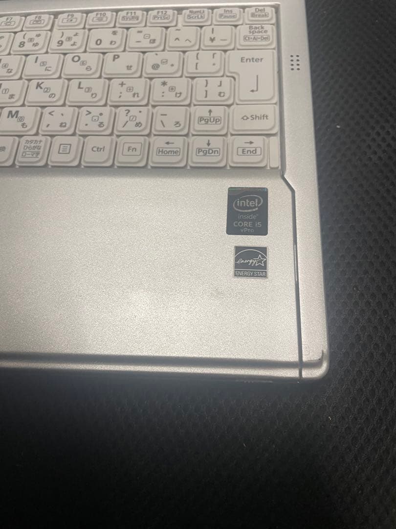 Panasonic Let's note シルバー ノートPC