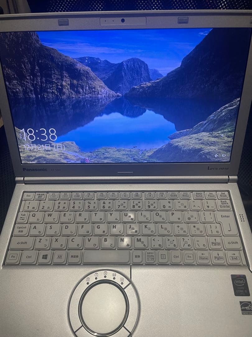 Panasonic Let's note シルバー ノートPC