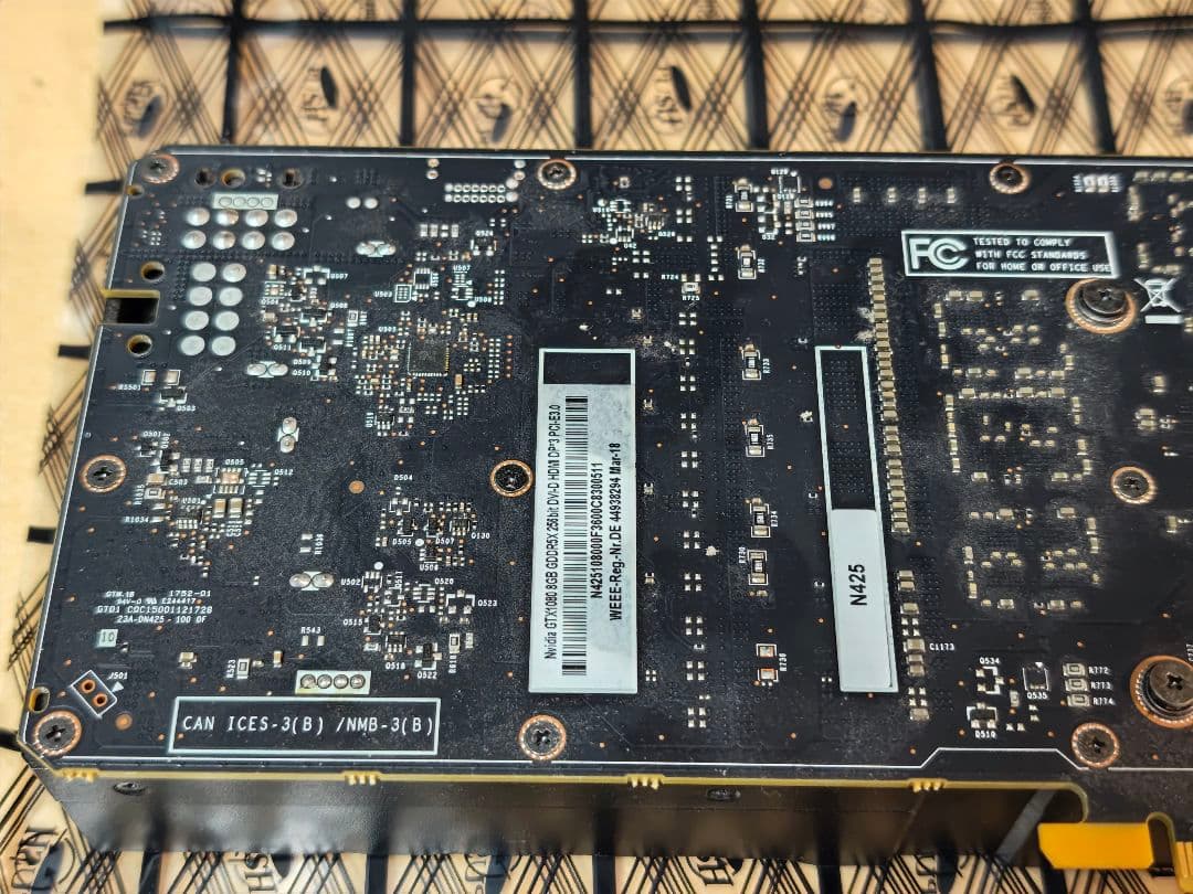 グラフィックボード・グラボ・ビデオカード GeForce GTX 1080 8GB NVIDIA