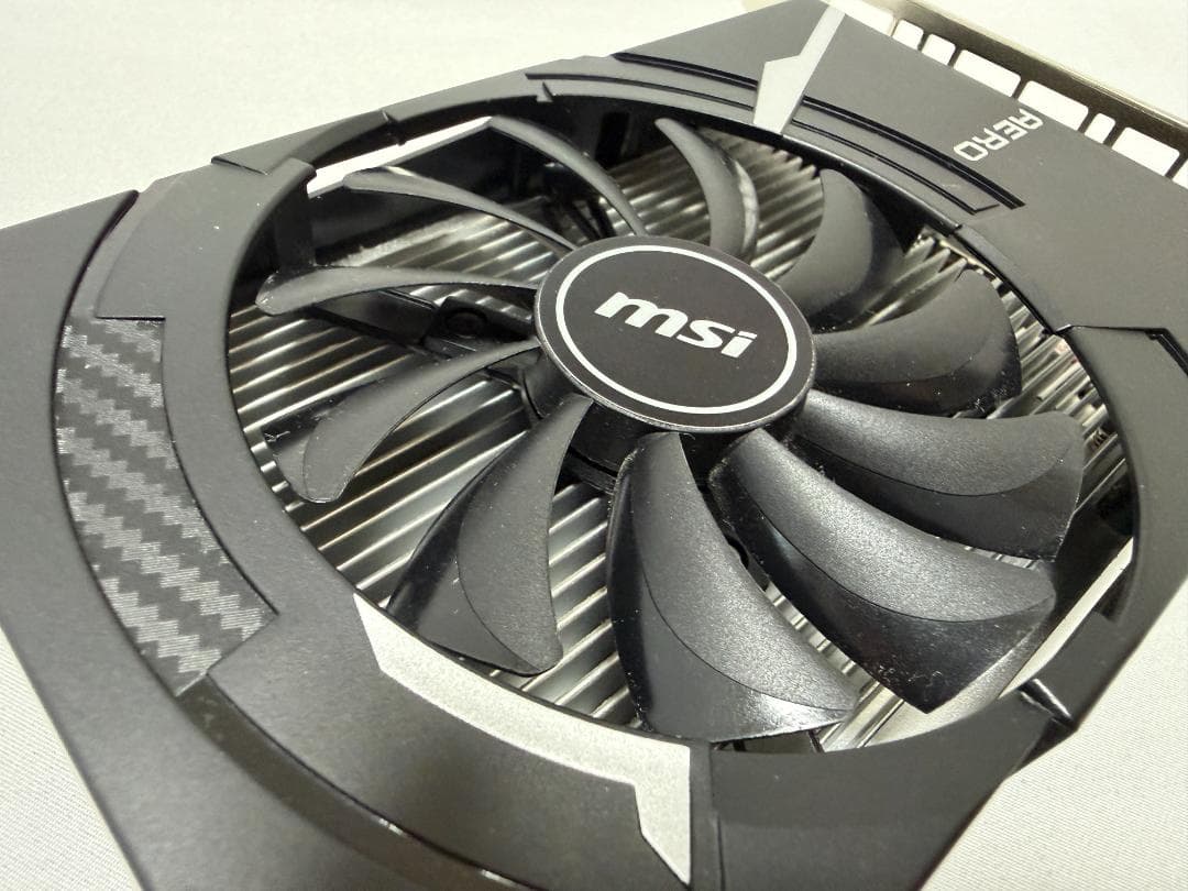 中古 MSI GeForce GTX 1650 AERO ITX 4G OCV1