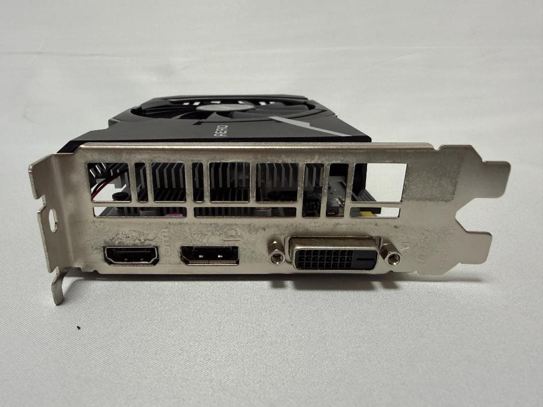 中古 MSI GeForce GTX 1650 AERO ITX 4G OCV1