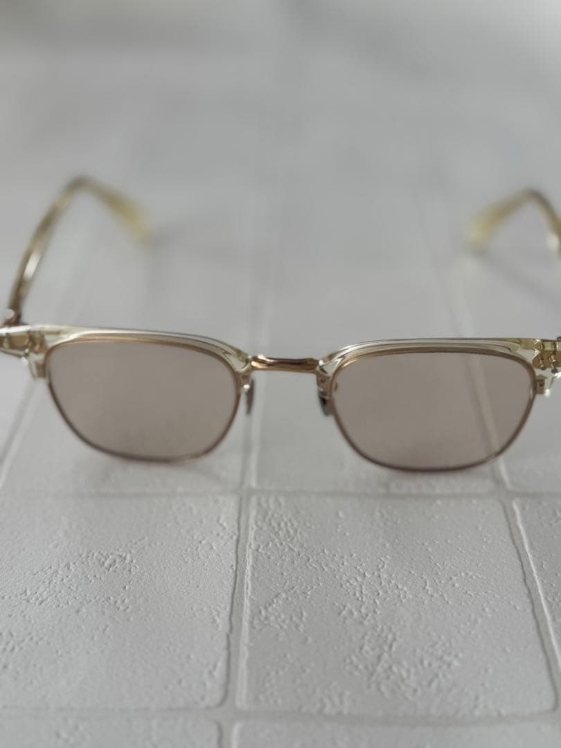 EYEVAN 7295 クリア/ベージュ サングラス