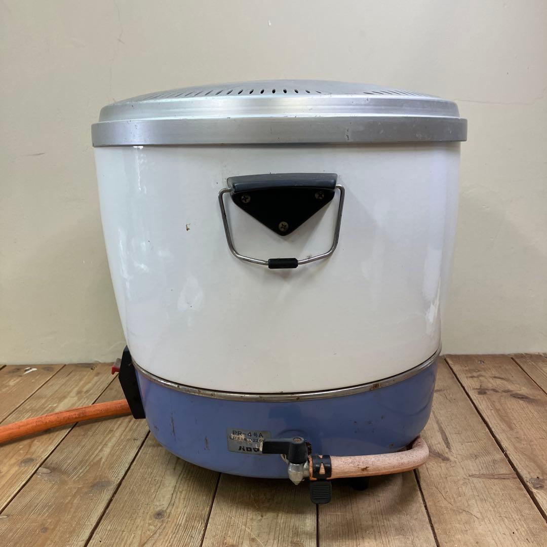 B壁 昭和レトロ パロマ PR-4号A LPガス用 2.2升炊き ガス炊飯器