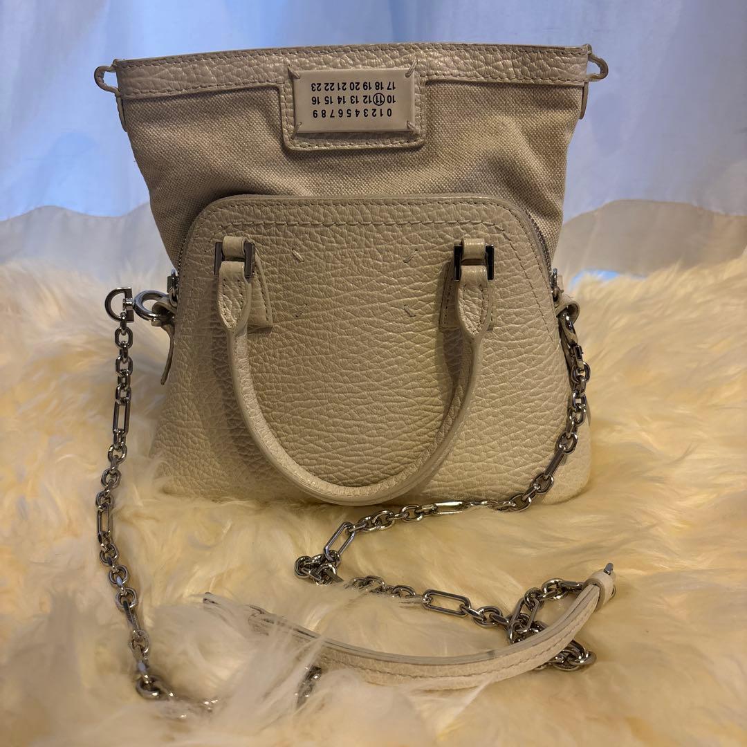 メゾマルジェラ 5ac S56WG0081 2way チェーンショルダーバッグ