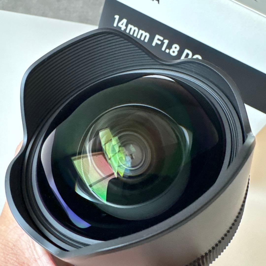(修理済み)SIGMA 14mm F1.8 DG Art レンズ　ニコン