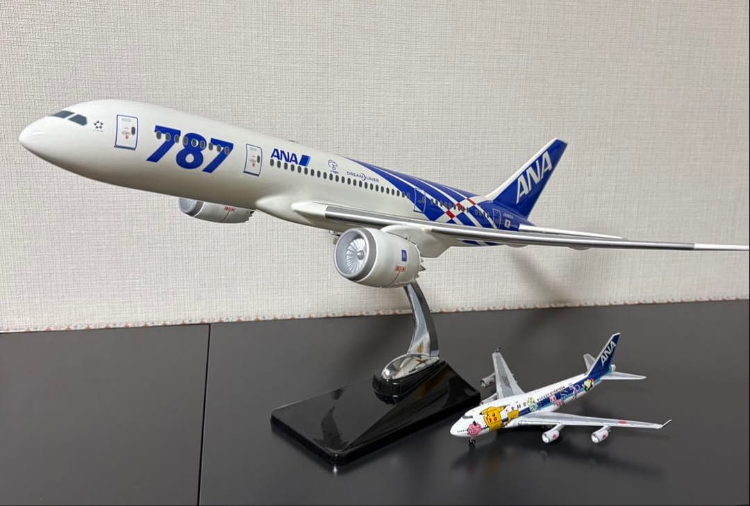 1/130 ANA 全日空 ボーイング787 ダイキャスト 特別塗装 約42cm