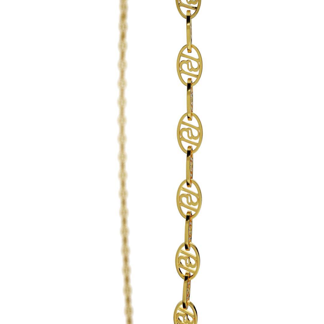 アクセサリー POINTLESS JOURNEY CHAIN NECKLACE gold